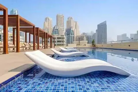 Minimalist High Floor Sea View 3 Bedroom In Marina Dubai United Arab Emirates